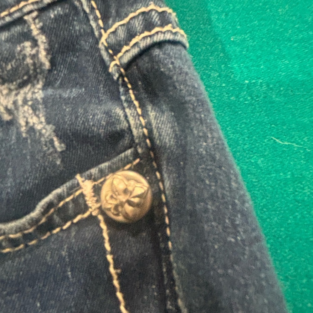 MISS ME Dark Wash Skinny Jeans size 30 - Picture 4 of 7